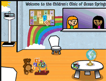 Tablet Screenshot of childrensclinicofoceansprings.com